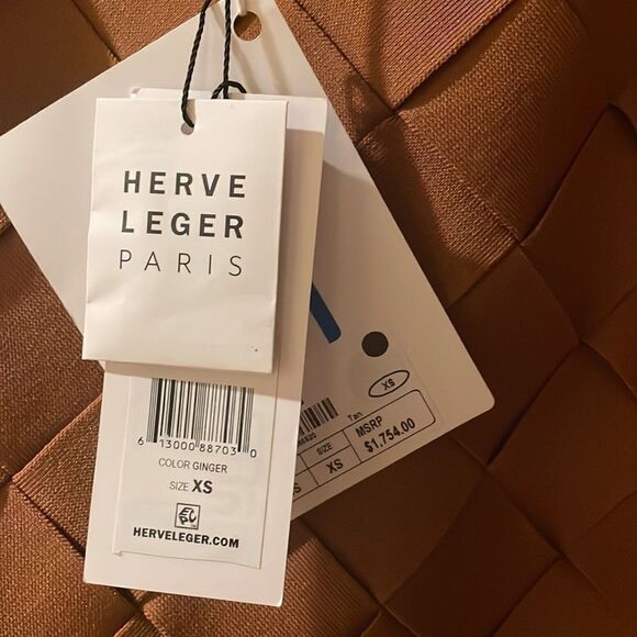 NWT Herve Leger Basketweave Bandage Skirt - Picture 8 of 10